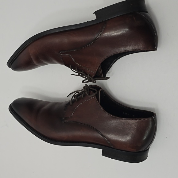 To Boot New York Italy Men\'s Dress Oxford Shoes Brown Ombre Leather Size 13 main image 9